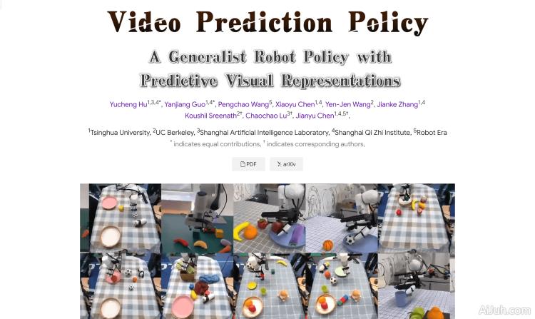 Video Prediction Policy