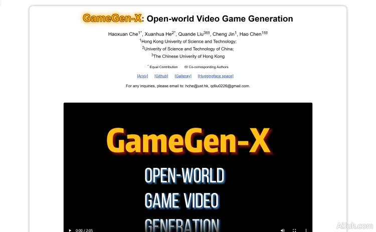 GameGen-X
