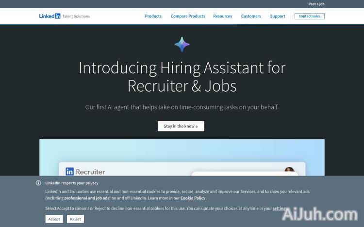 LinkedIn Hiring Assistant
