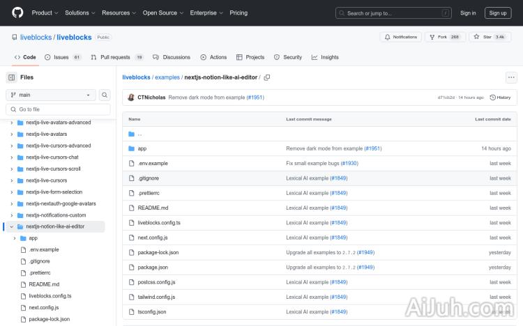 Notion-like AI Editor (Lexical)