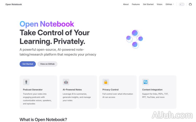 Open Notebook