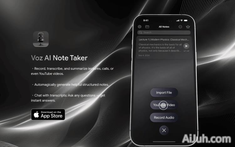 Voz AI Note Taker