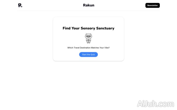 Rakun Sensory Sanctuary Quiz