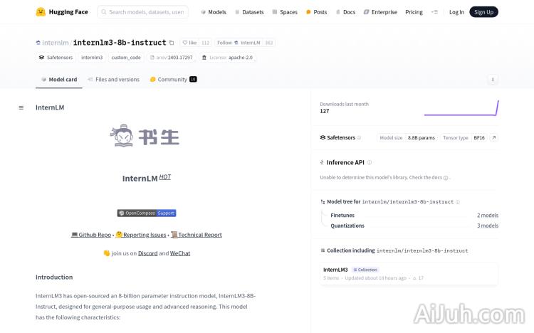 InternLM3-8B-Instruct
