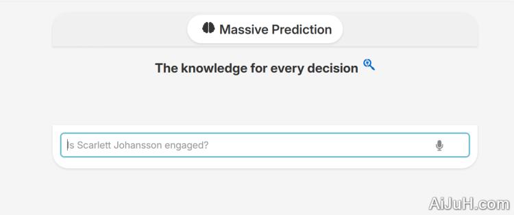 Massive Prediction Massive Prediction