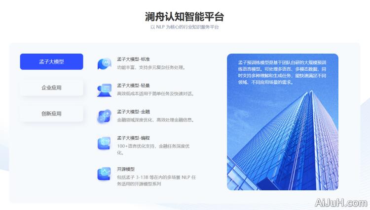 孟子大模型 孟子大模型