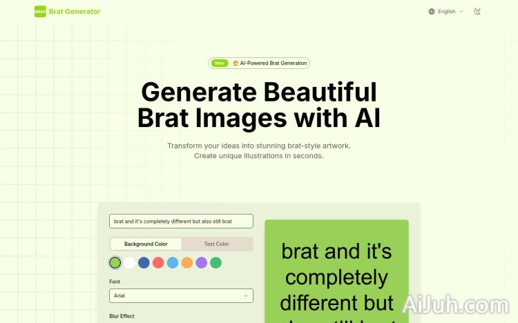 Brat Generator.design