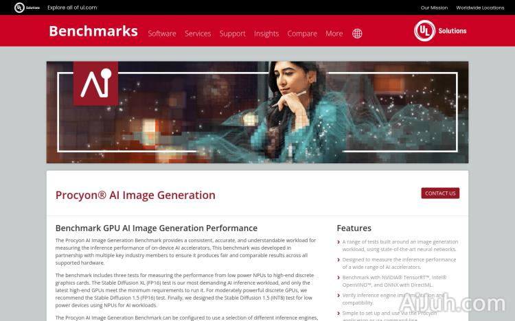 Procyon AI Image Generation Benchmark
