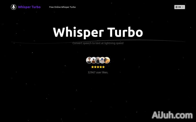 Whisper Turbo.online