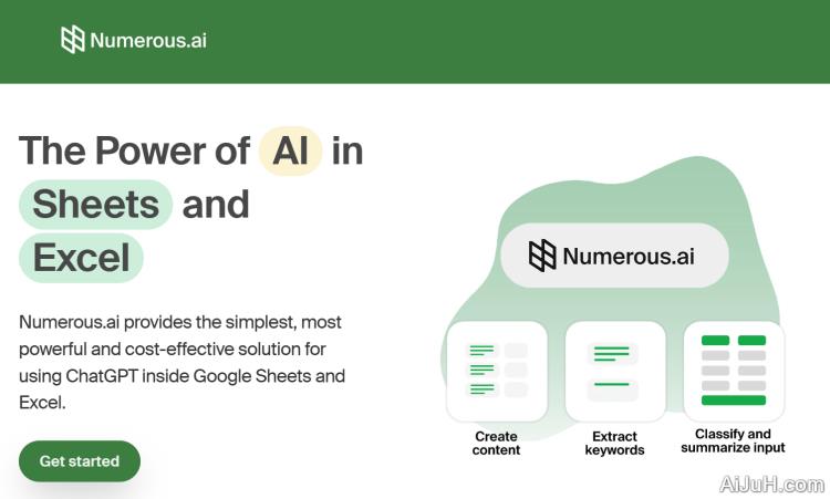 Numerous.ai Numerous.ai