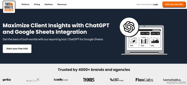 ChatGPT in Google Sheets ChatGPT in Google Sheets