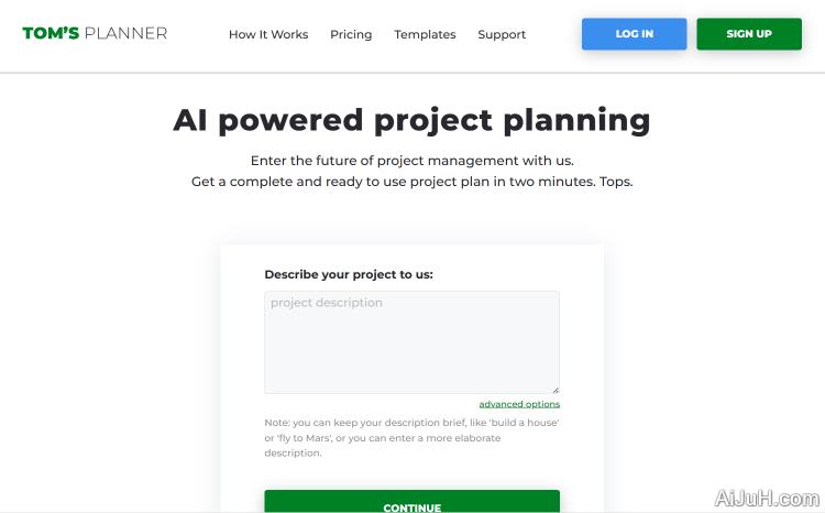 Tomsplanner Tomsplanner