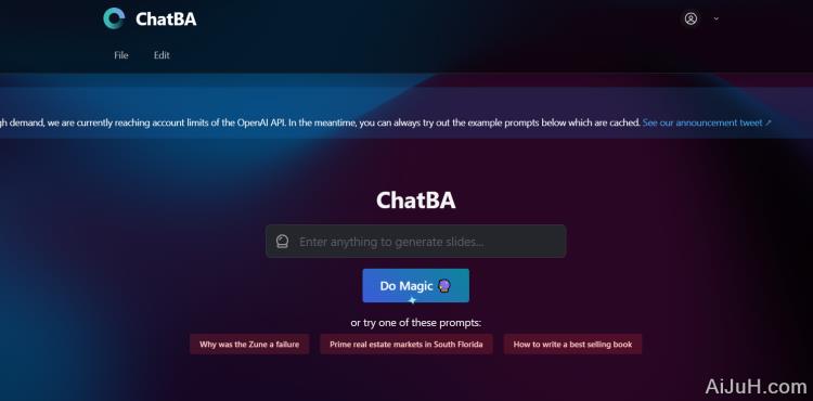 ChatBA(原ChatBCG) ChatBA(原ChatBCG)