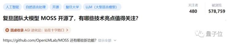 MOSS 复旦大模型 MOSS 复旦大模型