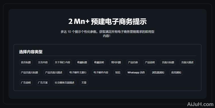 eCommerce ChatGPT Prompts eCommerce ChatGPT Prompts