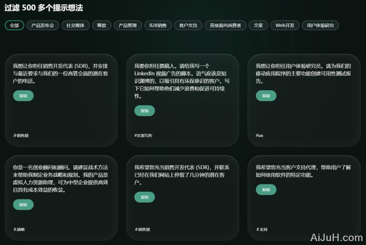 SaaS Prompts SaaS Prompts