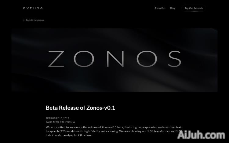 Zonos-v0.1