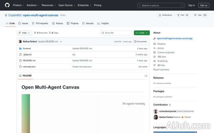 Open Multi-Agent Canvas