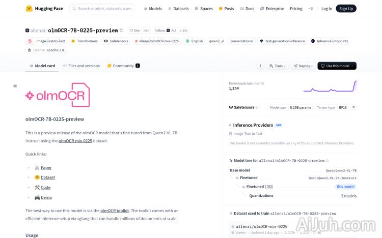 olmOCR-7B-0225-preview