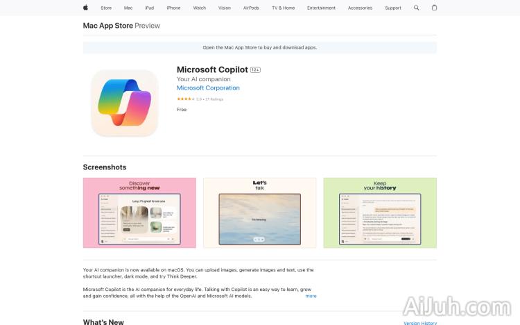 Microsoft Copilot for Mac