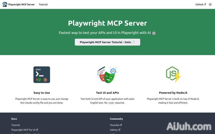 Playwright MCP Server