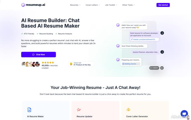 ResumeUp AI Resume Builder