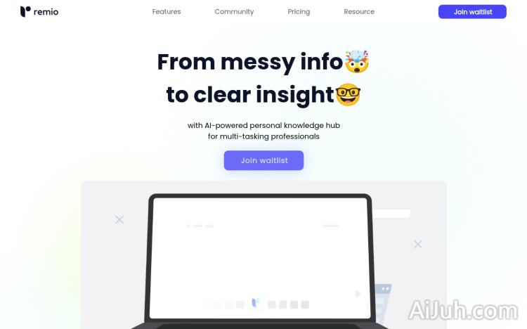 remio 睿妙AI笔记助手