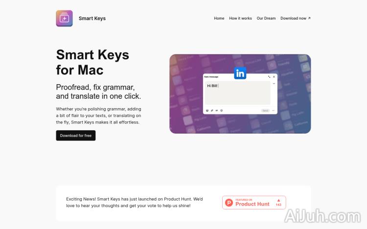 Smart Keys for Mac