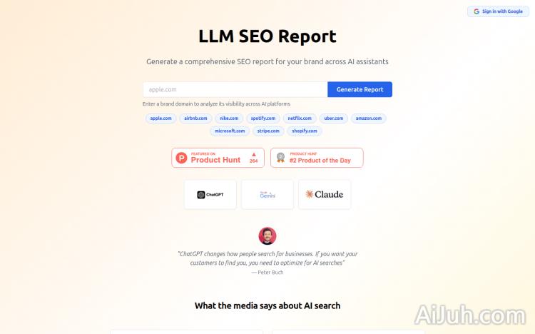 LLM SEO Report
