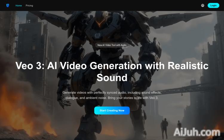 Veo 3 video generator