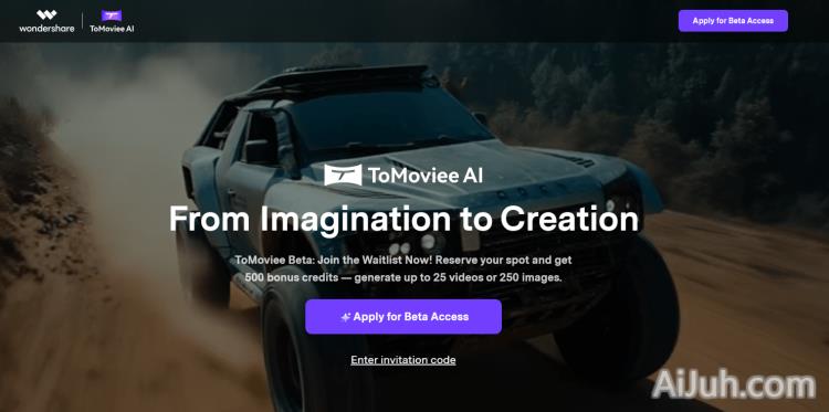 WonderShare ToMoviee AI