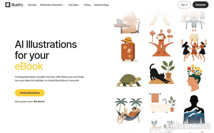Illustro – AI Illustration Generator