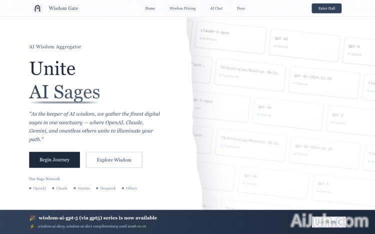 Wisdom Gate | AI API