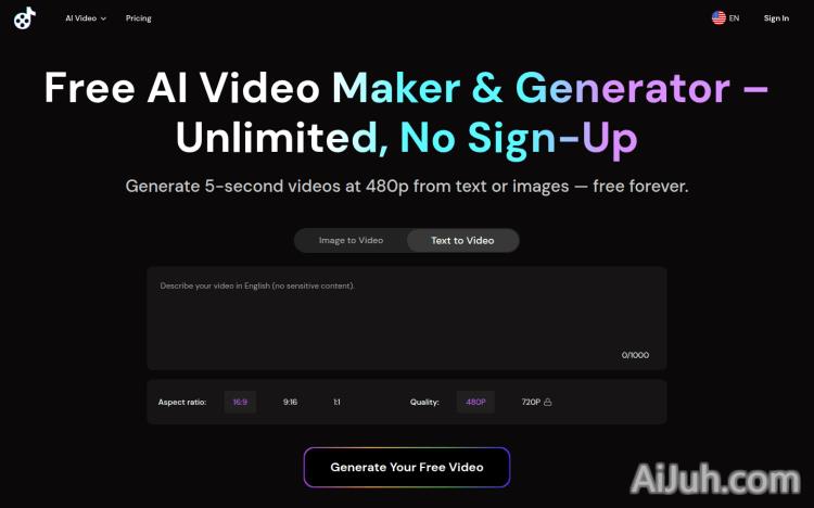 Free AI Video Maker & Generator
