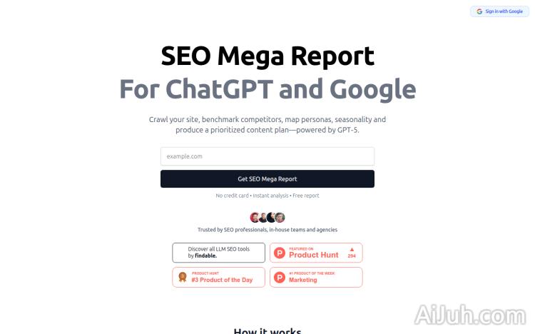 SEO Mega Report