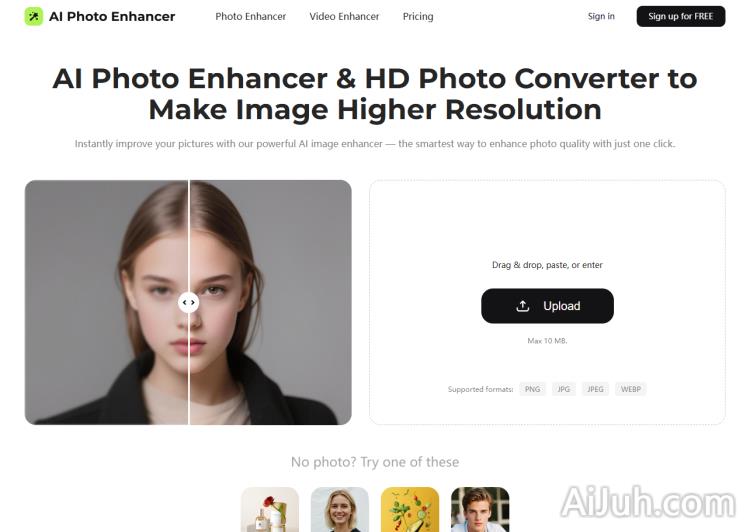 AI Photo Enhancer