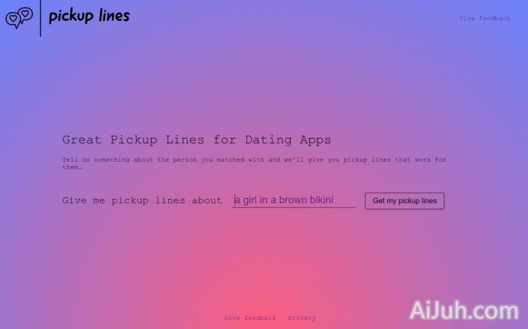 Pickup Lines AI