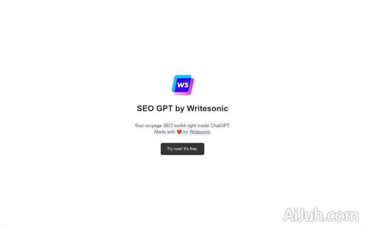 SEO GPT by Writesonic