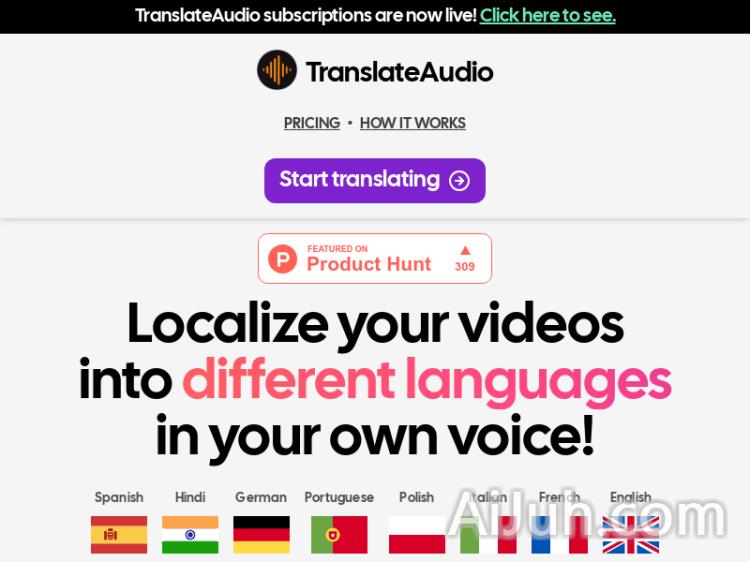 TranslateAudio