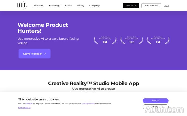 D-ID Creative Reality