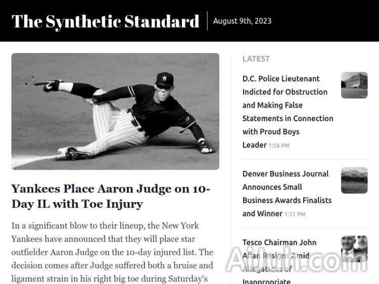 The Synthetic Standard