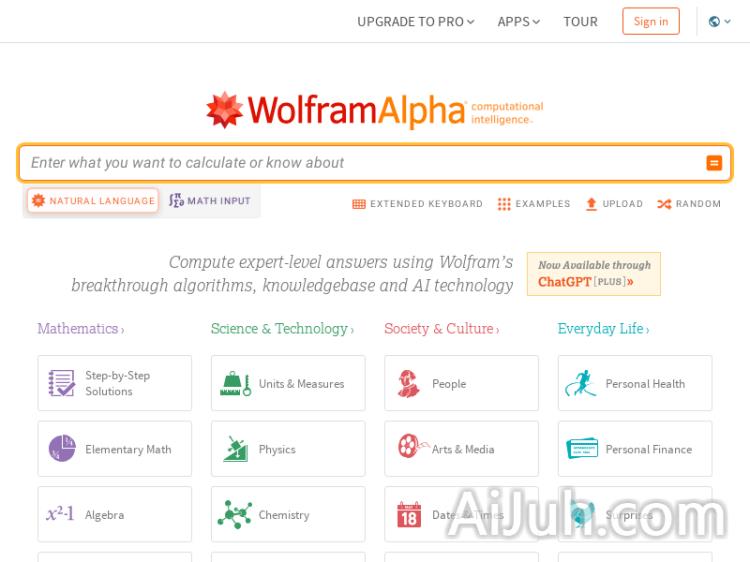 WolframAlpha