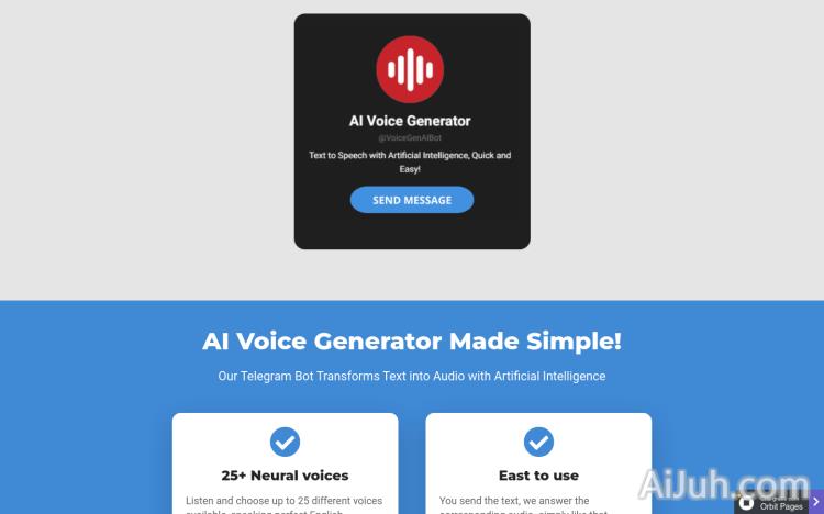 AI Voice Generator Bot