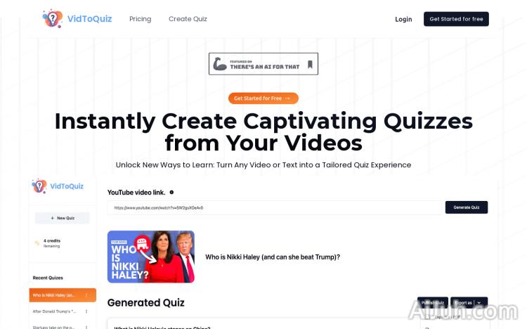 VidToQuiz