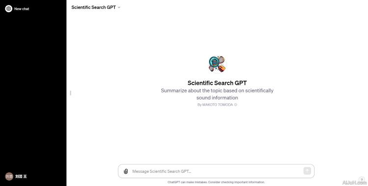 Scientific Search GPT