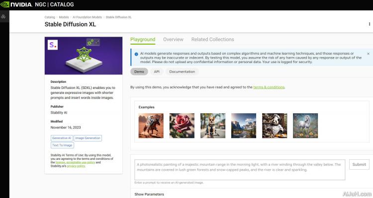 Stable Diffusion XL 在线版