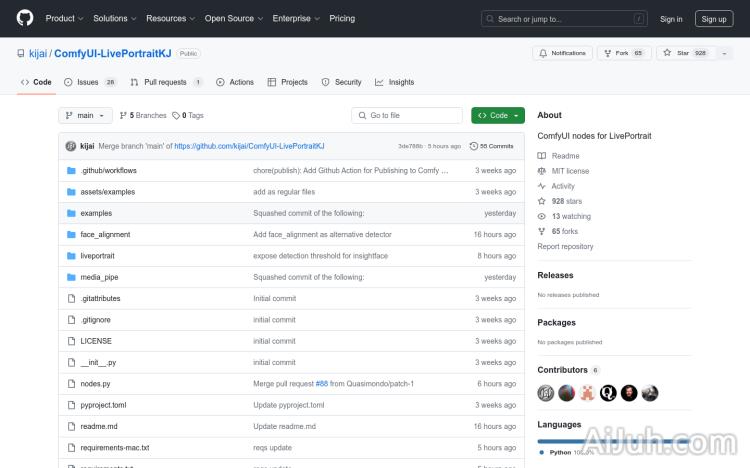 ComfyUI-LivePortraitKJ