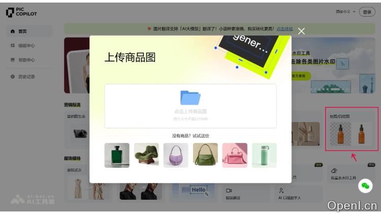 Pic Copilot AI抠图