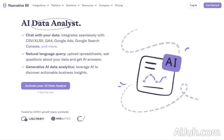 Narrative BI AI Data Analyst