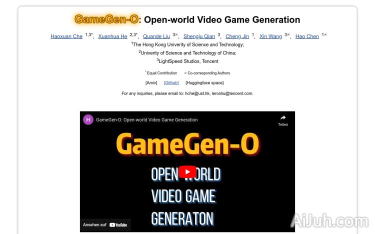 GameGen-O